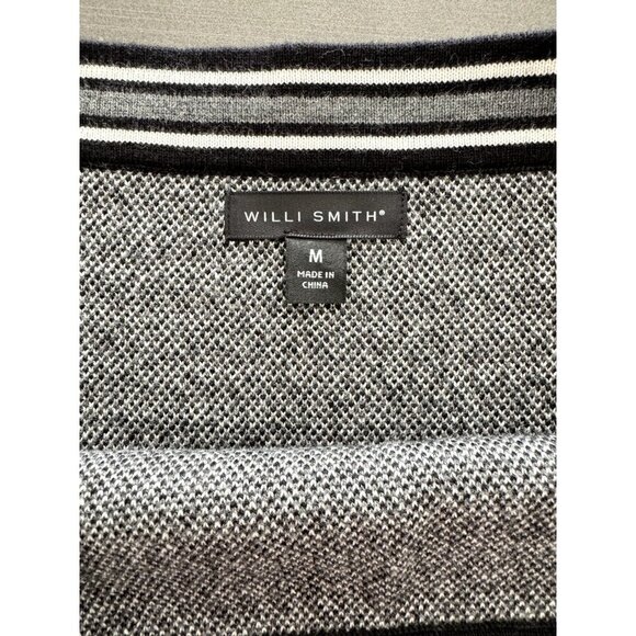 Willi Smith Stretch‎ Knit Straight Black Gray Diamond Print Skirt - Picture 8 of 9